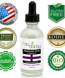 PUREST Natural & Organic Hyaluronic Acid with Vitamin C and E - WRINKLE ERASER & Collagen Builder. 10 71rw2ZS0nhL 1