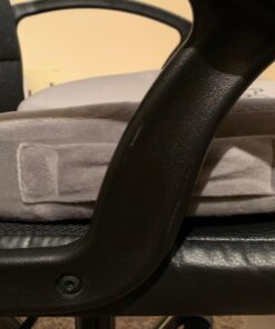 ComfiLife Gel Enhanced Seat Cushion – Office Chair Cushion – Non-Slip Gel & Memory Foam Coccyx Cushion for Tailbone Pain - Desk Chair Car Seat Cushion Driving - Sciatica & Back Pain Relief (Gray) Gray 34 71rwJARK1L