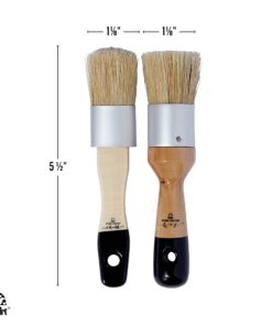 FolkArt Home Decor Chalk and Wax Brushes, Wax Brushes 2 PC 14 71rwRU44afL