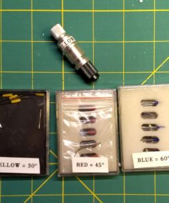 Yakamoz CB09 CB09U Graphtec Blade Holder Base with 15pcs Graphtec Blade Vinyl Cutter Plotter Cutting Blades 30/45/ 60 Degree 24 71rweZ3qbSL