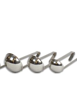 Alternative view of CucinaPrime Set of 4 Stainless Steel Soup Ladle 2oz, 4oz, 6oz, 8oz