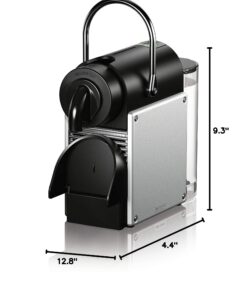 Nespresso Pixie Coffee and Espresso Machine by DeLonghi, 24oz, Aluminum Discontinued Pixe Aluminum: Machine Only 24 71rxdS5uT7L
