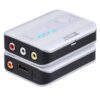 HDMI to RCA Video Converter, 1080P HDMI to AV 3RCA CVBS Adapter with Optical Toslink SPDIF + Coaxial Audio Extractor Supports Variants PAL/NTSC for STB Blu-ray DVD Xbox PS3 PS4 Sliver 29 71ryrk AWKL
