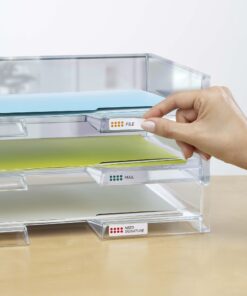 Avery Removable ID Labels, Sure Feed, Removable Adhesive, 0.5" x 1.75", 2,000 Labels (6467) 10 71ryv27AzJL