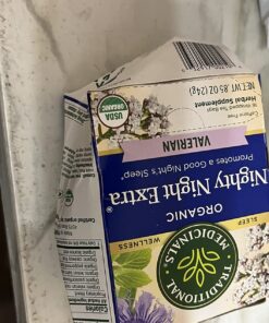 Traditional Medicinals Tea, Organic Nighty Night Extra, Promotes a Good Night's Sleep, 16 Tea Bags 44 71rze ieQ7L