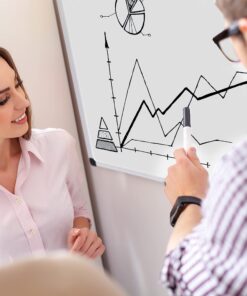 Amazon Basics Magnetic Dry Erase White Board, 36 x 24-Inch, Aluminum Frame, Silver/White 24" x 36" Magnetic, Aluminum Frame 29 71rzuuLgL0L