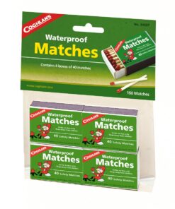 Coghlan's 940BP Waterproof Matches,  4 pack