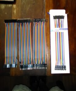 ELEGOO 120pcs Multicolored Dupont Wire 40pin Male to Female, 40pin Male to Male, 40pin Female to Female Breadboard Jumper Ribbon Cables Kit Compatible with Arduino Projects Dupont Wire 120pcs(male to female,male to male, female to female) 27 71s idG4OyL