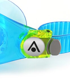Aquasphere SEAL Kids (Ages 3+) Swim Goggles, Made in ITALY - Wide Vision, Comfort, E-Z Adjust, Anti Scratch & Fog, Leak Free Clear Lens / Aqua 18 71s04f5LMyL