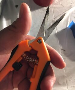 VIVOSUN Gardening Hand Pruner Pruning Shear with Straight Stailess Steel Blades (2Pack Orange) 23 71s0BLKEr0L