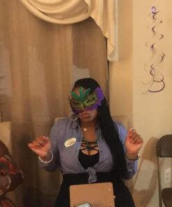 Rhode Island Novelty Mardi Gras Feather Masks 50 Piece Assortment 44 71s0id5kyGL