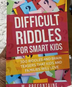 Difficult Riddles For Smart Kids: 300 Difficult Riddles And Brain Teasers Families Will Love (Thinking Books for Kids) Paperback 9 71s1VpB4BUL