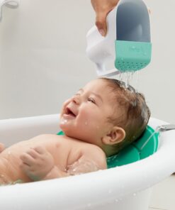 Frida Baby Control The Flow Polypropylene ABS Rinser|Bath Time Rinse Cup with Easy Grip Handle and Removable Rain Shower 23 71s1dVE9VhL