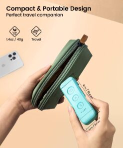 Glocusent USB Rechargeable Book Light for Reading in Bed, Portable Clip-on LED Reading Light, 3 Amber Colors & 5 Brightness Dimmable, Compact & Long Lasting, Perfect for Book Lovers, Kids Blue 41 71s1edkk dL