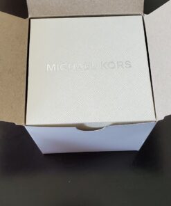 Michael Kors Parker Women's Watch, Stainless Steel and Pavé Crystal Watch for Women with Steel, Leather, or Silicone Band Blush/Rose gold 28 71s21q7Z73L