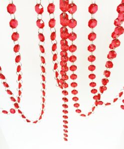 Alternative view of LolaSaturdays 30 Ft Acrylic Crystal Garland Clear clear-acrylic 20mmx30ft