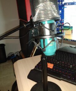 OnStage DS7200B Adjustable Desktop Microphone Stand, Black 41 71s2igc5inL