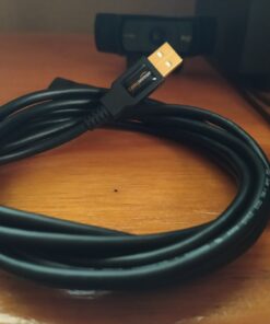 Amazon Basics USB-A 2.0 Extension Cable, for Printer, Mouse or Keyboard, Male to Female, 480Mbps Transfer Speed, 6.5 Foot, Black 6.5 Feet 1 40 71s3Y m1bsL