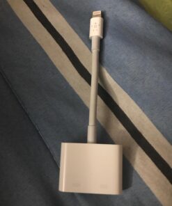 Belkin Rockstar Audio + Charge - Lightning Cable & iPhone Charger Adapter - Audio Phone Charger - Compatible W/ iPhone 14, iPhone 13, iPhone 12 & All Models W/ Lightning Port Lightning Audio + Lightning Charge Lightning Connector 30 71s3y5Aoc L