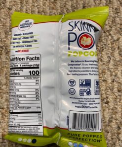 SkinnyPop Original Popcorn, Individual Snack Size Bags, Skinny Pop, Healthy Popcorn Snacks, Gluten Free, 0.65 Ounce (Pack of 30) 0.65 Ounce (Pack of 30) 34 71s4Lk6719L