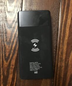 2021 updated - Qi wireless power bank fast charging - Lightning 15W Qi wireless portable charger - Premium iPhone, Android USB C power bank 10000 mah 51 71s5ZzUA0UL