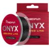 Piscifun Onyx Braided Fishing Line, Superline Abrasion Resistant Braided Lines, Zero Stretch Super Strong, Low Memory, Fast Water Cutting PE Fishing Lines, 6lb-150lb Black 6LB(0.06mm)-150Yds