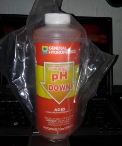 General Hydroponics pH Down Liquid Premium Buffering For pH Stability, Quart 1 quart 33 71s5oHs8i5L