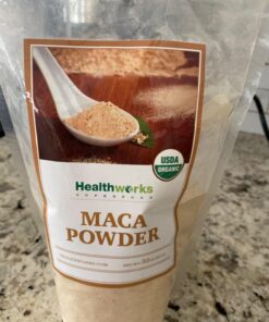 Healthworks Maca Powder Raw (32 Ounces / 2 Pounds) | Certified Organic Flour Use | Keto, Vegan & Non-GMO | Premium Peruvian Origin | Breakfast, Smoothies, Baking & Coffee 2 Pound (Pack of 1) 21 71s6VAPTYoL