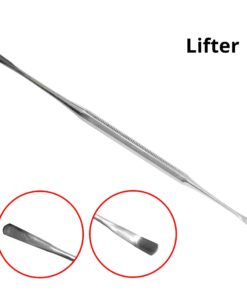 Kohm KP-7100 Ingrown Toenail Tool Kit, File & Lifter Set - Professional Grade, Stainless Steel, Ingrown Toe Nail Pedicure Tools, Podiatry Tools Blacks File and Under Nail Cleaner 12 71s6qIKl5cL