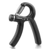 NIYIKOW Grip Strength Trainer, Hand Grip Strengthener, Adjustable Resistance 22-132Lbs (10-60kg), Non-Slip Gripper, Perfect for Musicians Athletes and Hand Injury Recovery Black-1Pack 3 71s7FsXjUWL
