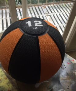 Amazon Basics Medicine Ball for Workouts Exercise Balance Training 12 Pound 40 71s7aqe14SL