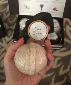 Pure Scentum Extra Large 6oz Vegan Bath Bombs for Women - US Made Organic 6 Relaxing Bath Bomb Gift Set for Women – Luxurious, Organic Bath Bombs for Women and Men (BombeLaLaLa) Bombelalala 45 71s7qoEZ3CL