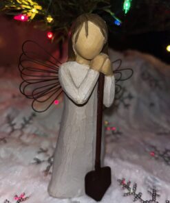 Willow Tree Angel of The Garden, Bringing Forth a Garden of Love and Beauty, Gift to Celebrate Friendships, People with Green Thumbs, Sculpted Hand-Painted Angel Figurine 23 71s81saIprL