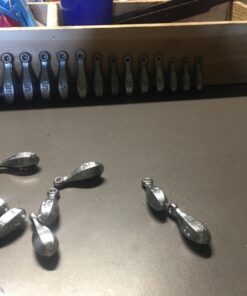 Do-It Bank Sinker Mold with 4 Cavities and 2, 3, 4, and 5-Ounce 12 71s8DAj87sL