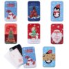 MASSTAR Gift Card Holder Small Gift Tin Boxes for Christmas Geeting FOR Cards,Money,Keys.Gift Card Box with Kraft Paper Hoop Good For Christmas Stocking Stuffers.6 pack set(4.33 ×2.6 * 0.6 in. 25 71s8IhxNibL
