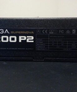 EVGA Supernova 1200 P2 80+ Platinum, 1200W ECO Mode Fully Modular NVIDIA SLI and Crossfire Ready 10 Year Warranty Power Supply 220-P2-1200-X1 31 71s8ZGz018L