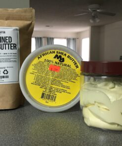 Better Shea Butter Raw Cocoa Butter - Unrefined, 100% Pure, Food Grade - Use for Cocoa Lip Balm, Stretch Marks Cream, Cacao Butter Cream, Scars Oil, Whipped Lotion - Skin & Hair Moisturizer 8 oz Block Bar 8 Ounce (Pack of 1) 43 71s8cXWIWYL