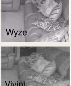 WYZE Cam v2 1080p HD Indoor WiFi Smart Home Camera with Night Vision, 2-Way Audio, Works with Alexa & the Google Assistant, White, 1-Pack Wyze Cam v2 55 71s8nONXOOL