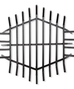 Uniflame, C-1546, 27 in. x 27 in. Hex Bar Log Grate 27 inch 22 71s8pxmP8SL