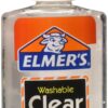 Wholesale CASE of 25 - Elmer's Washable Clear School Glue-School Glue, Washable, 5 oz., Clear 47 71s95hOrCFL