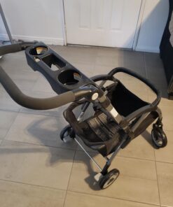 Graco SnugRider Elite Car Seat Carrier, Lightweight Frame, Travel Stroller Accepts any Graco SnugRide Infant Car Seat, Black 4-Wheel 29 71s9LuzvDTL