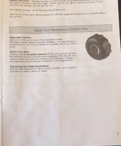 MagneTrainer-ER Mini Exercise Bike Arm and Leg Exerciser 53 71s9Som KZL