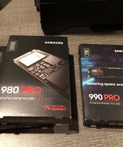 SAMSUNG 980 PRO SSD 500GB PCIe 4.0 NVMe Gen 4 Gaming M.2 Internal Solid State Drive Memory Card, Maximum Speed, Thermal Control, MZ-V8P500B/AM 32 71sB9Mtva0L