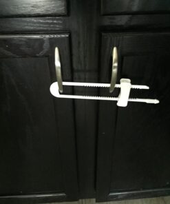 Dreambaby Sliding Cabinet Child Safety Locks - U Shaped for Knobs and Handles 3 Count (Pack of 1) 36 71sBRCHxNsL