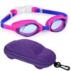 Careula Kids Swim Goggles, Swimming Goggles for Boys Girls Kid Toddlers Age 2-12 A1 Purple 30 71sC 9X8zAL