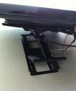 VideoSecu MW380B5 Full Motion Articulating TV Wall Mount Bracket for Most 37"-70" LED LCD UHD Plasma HDTV Up to 125 lbs with 684x400 600x400 400x400 150x100mm, Dual Arm Pulls Out Up to 14" AW9 93 71sCYwfHz3L