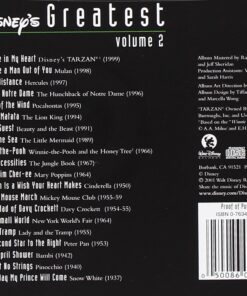 Disney's Greatest, Vol. 2 3 71sD5hXw5oL
