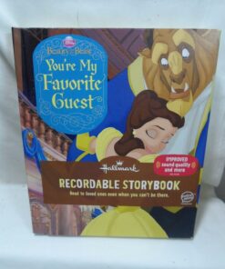 Hallmark Recordable Storybooks KOB1109 Beauty and The Beast - You're My Favorite Guest