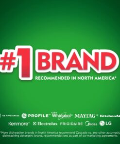 Cascade Platinum Dishwasher Pods, Detergent, Soap Pods, Actionpacs with Dishwasher Cleaner and Deodorizer Action, Fresh, 62 Count 62 Count (Pack of 1) 25 71sFGMC84gL