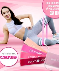 Peach Bands Resistance Bands Set - Exercise Workout Bands for Legs and Butt 21 71sFN6iWfmL